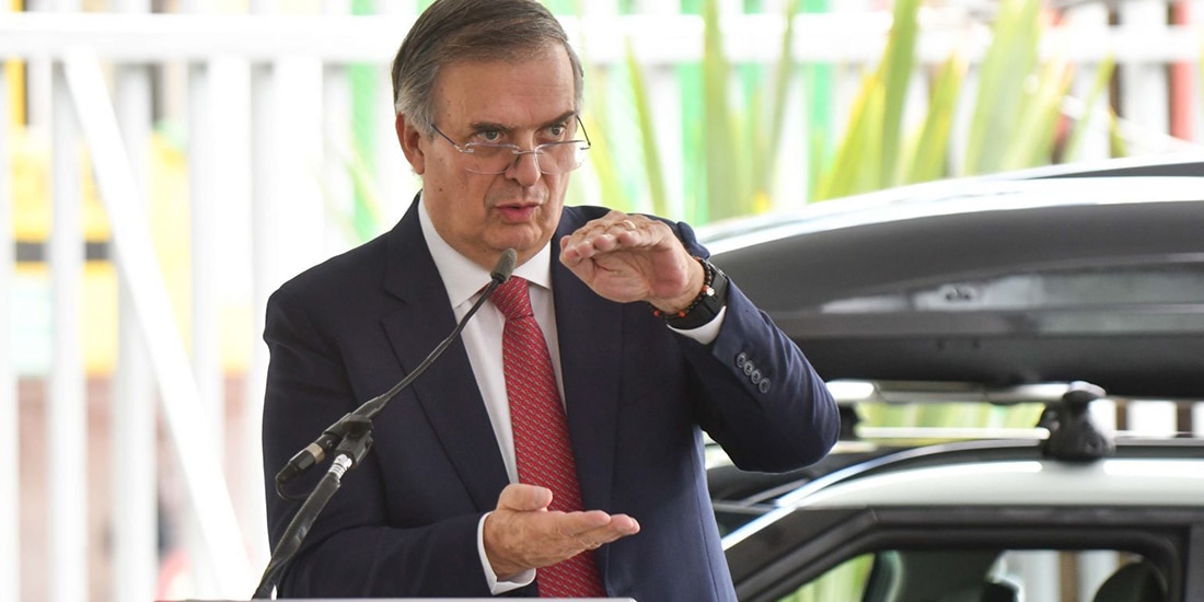 Marcelo Ebrard Casaubón, titular de la Secretaría de Economía, ene imagen del 29 de julio de 2026