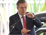Marcelo Ebrard Casaubón, titular de la Secretaría de Economía, ene imagen del 29 de julio de 2026