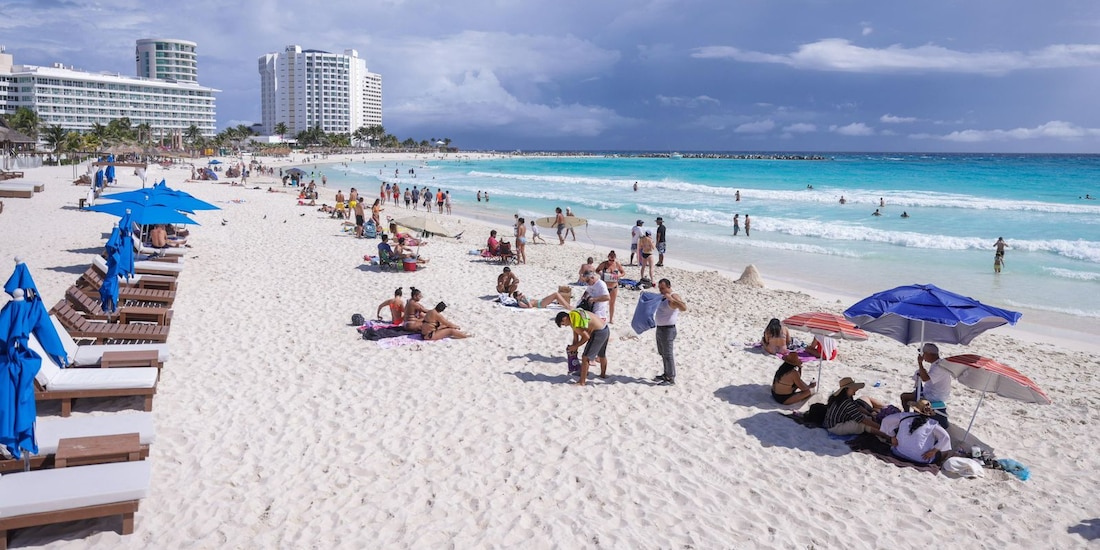 Playa de Quintana Roo, en el sureste de México.