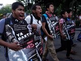 Marcha por desaparecidos de Ayotzinapa Saldo blanco tras marcha por 9 años de los