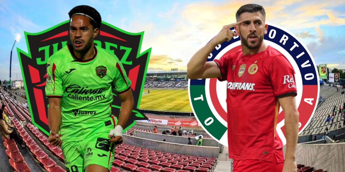 Juárez recibe al Toluca para el partido de ida de los cuartos de final del Apertura 2025.