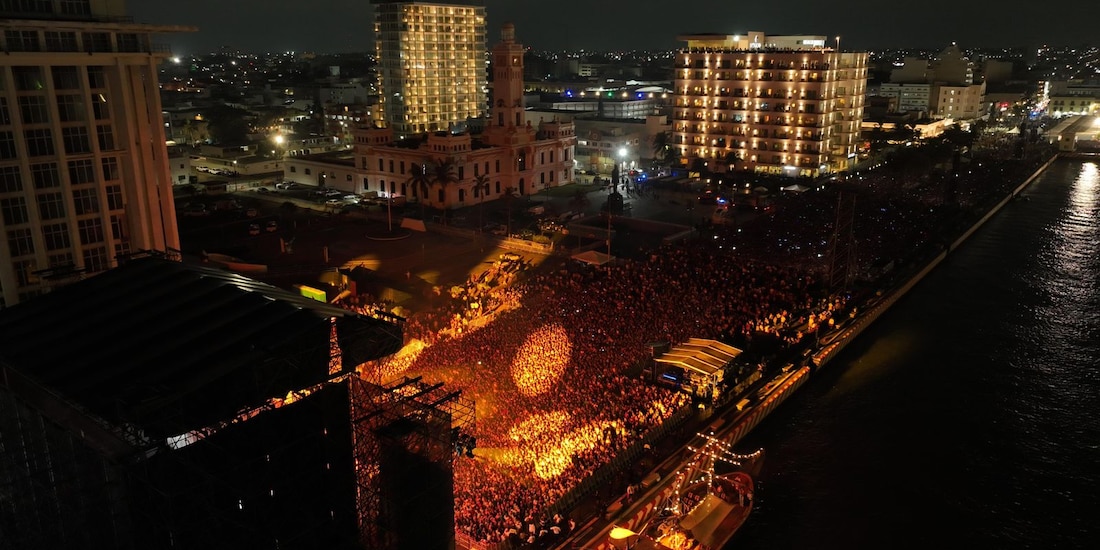 Más de 130 mil asistentes consolidan al Festival Puerto Sonoro como un referente de reactivación económica y cultural.