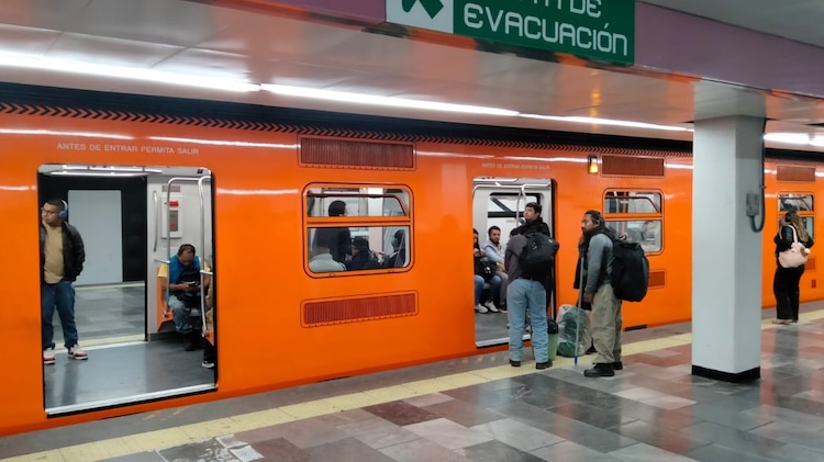 Aspecto del Metro CDMX.