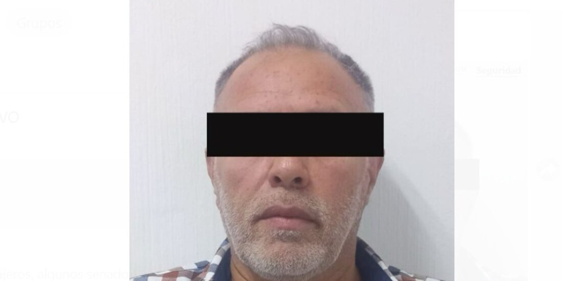 Imagen del detenido.