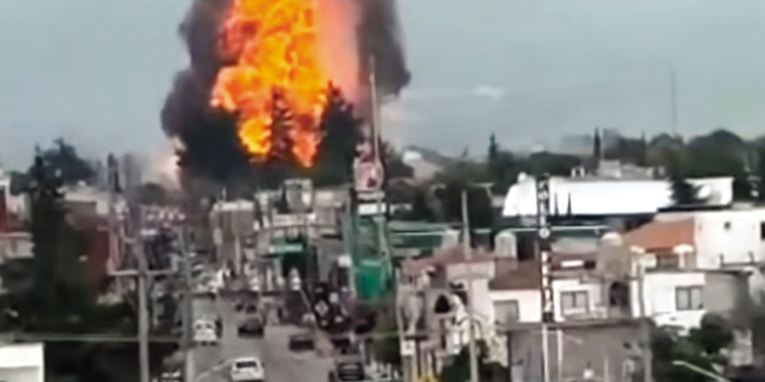 LA EXPLOSIÓN, ayer.