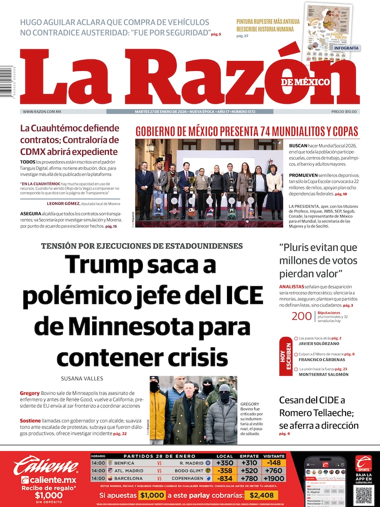 La Razón 27 Enero 2026