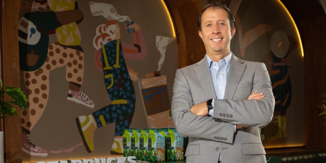 Jaime Vásquez, director general de Starbucks Alsea, en imagen de archivo.