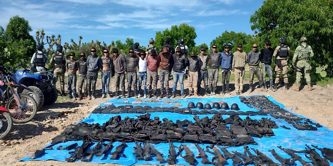 Acción de seguridad en Aguascalientes.