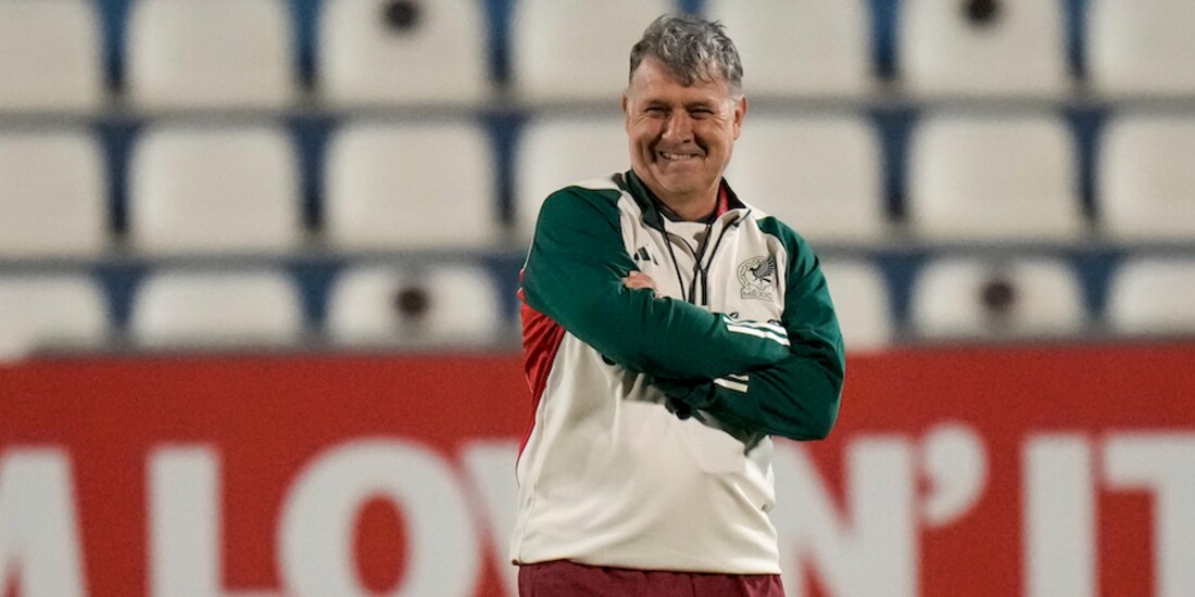 El director técnico Gerardo Martino.