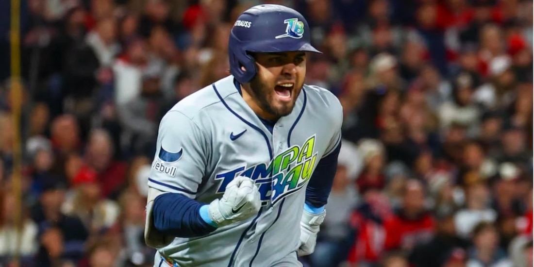 Jonathan Aranda, de los Tampa Bay Rays, jugará la Serie Mundial