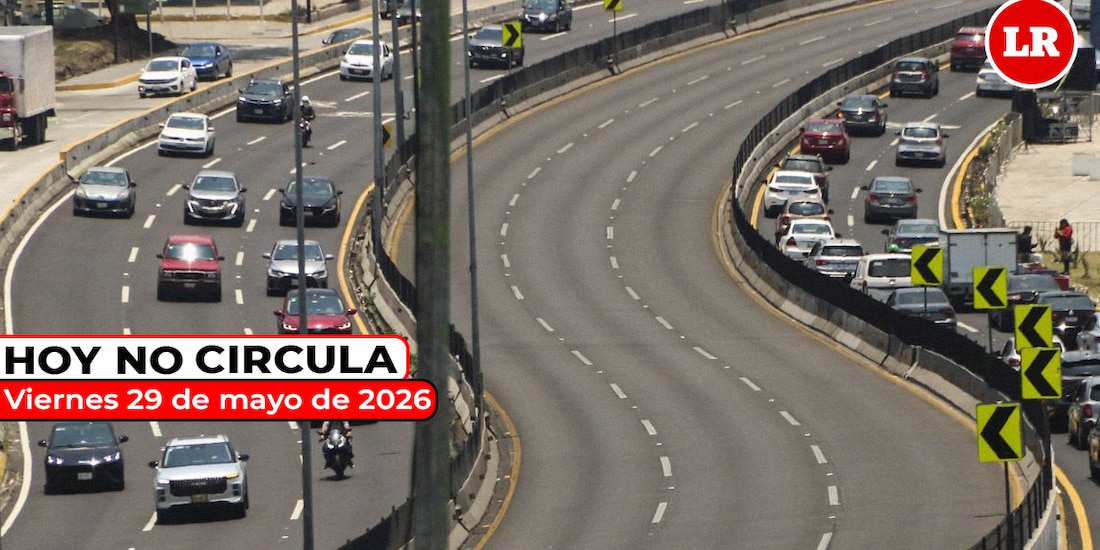 Consulta cómo aplica el Hoy No Circula este viernes 29 de mayo de 2026 en la Zona Metropolitana del Valle de México.