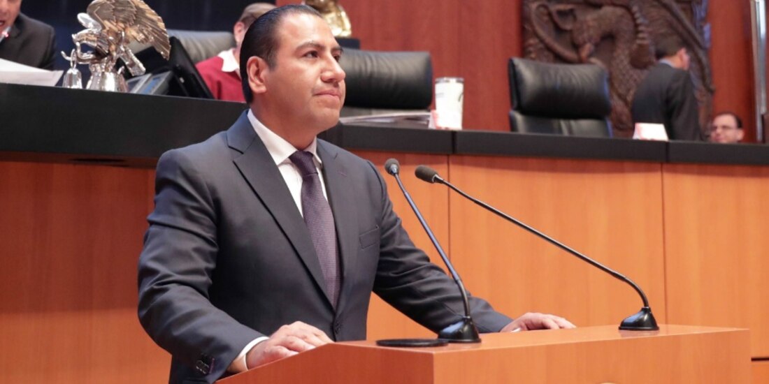 Eduardo Ramírez Aguilar, senador por Chiapas.