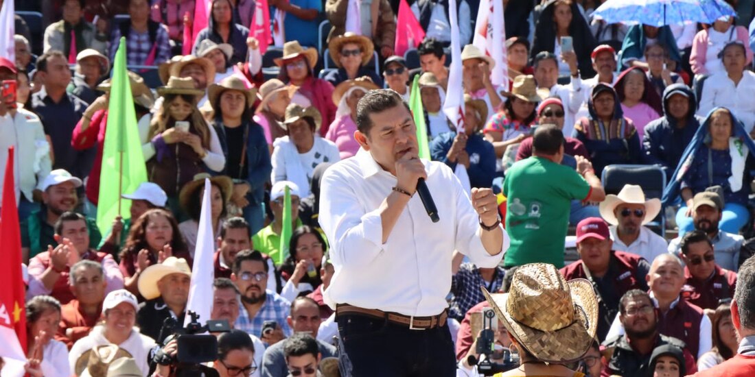 En Puebla conformamos una coalición ganadora, en unidad vamos a la victoria, asegura Alejandro Armenta