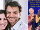 Alessandra Rosaldo canta "Las mañanitas" a Eugenio Derbez por llamada desde el 90’s Pop Tour (VIDEO)