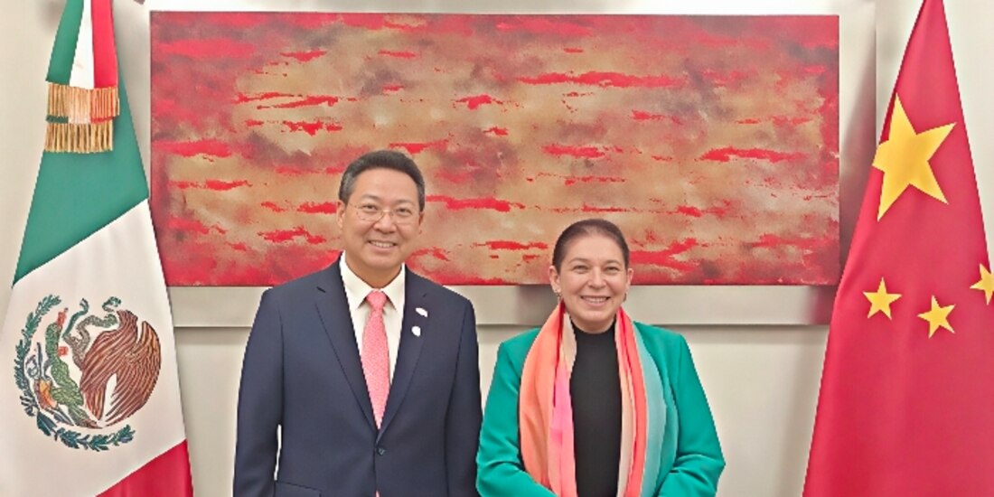 China y México buscan estrechar su relación bilateral, destaca el embajador Chen Daojiang.