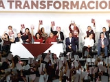VOTACIÓN del Consejo Nacional de Morena, el pasado 3 de mayo.