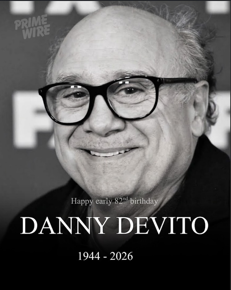 La publicación que desató el rumor de la muerte de Danny DeVito