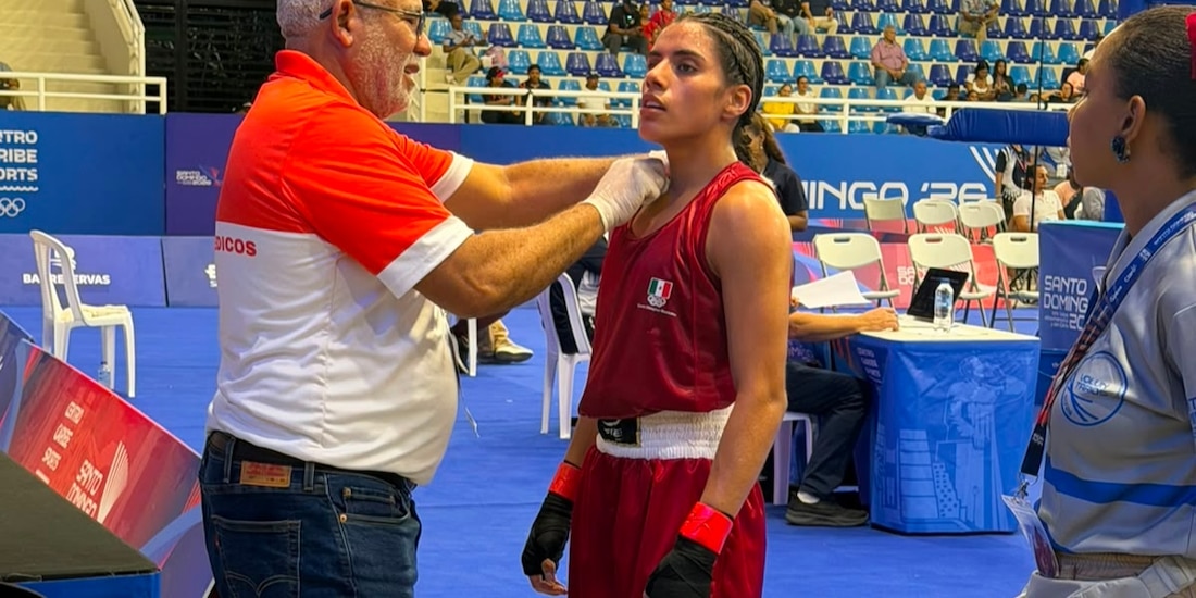 Valeria Amparán va a la final en boxeo de los Juegos Centroamericanos y del Caribe Santo Domingo 2026