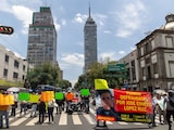 Bloqueo sobre Eje Central en días recientes
