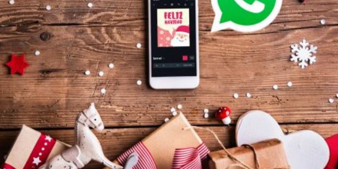 Envía mensajes de Navidad 2020 por WhatsApp