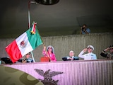 La gobernadora Graciela Domínguez Nava .