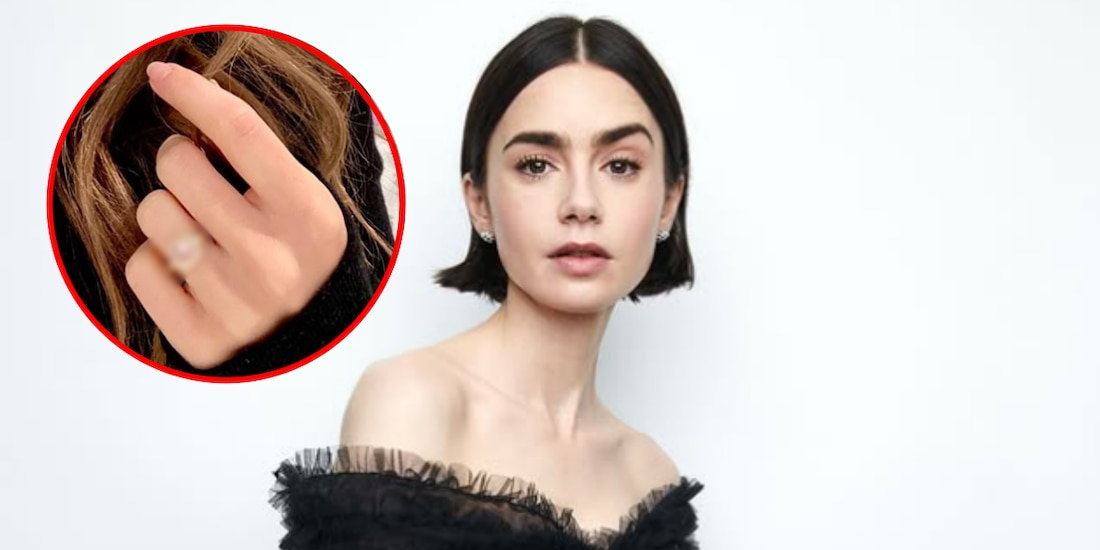 Lily Collins recupera el costoso anillo de compromiso que le robaron en un spa