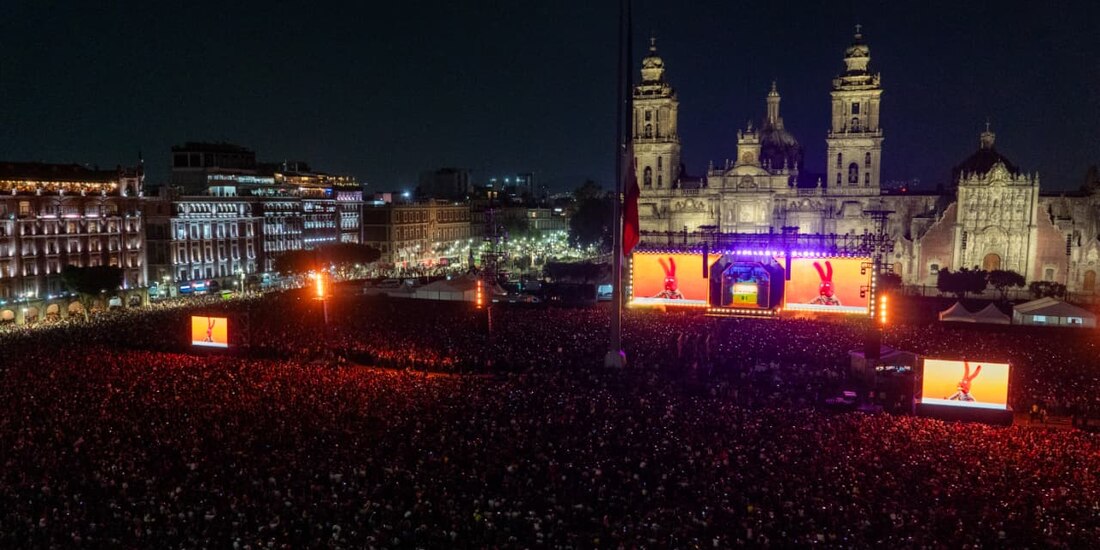 31 Minutos reúne 230 mil fans en el Zócalo