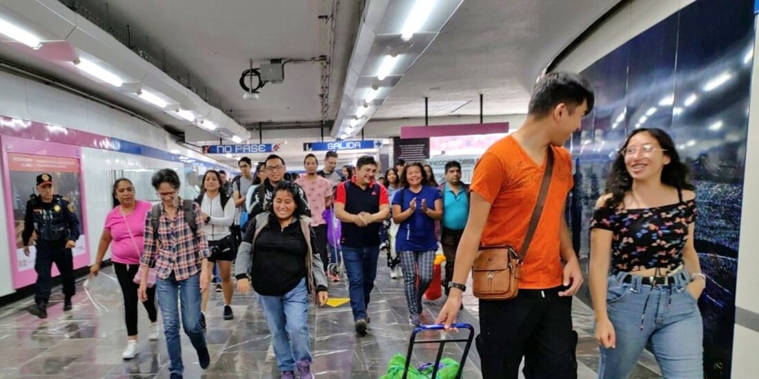 Inaugura primer tramo de la Nueva Línea 1 del Metro CDMX.