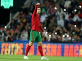 Cristiano Ronaldo, durante el juego eliminatorio entre Portugal y Macedonia del Norte, el pasado 29 de marzo.