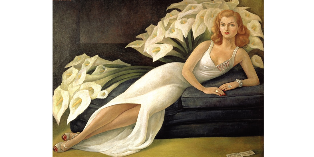 Retrato de Natasha Gelman, año 1943.