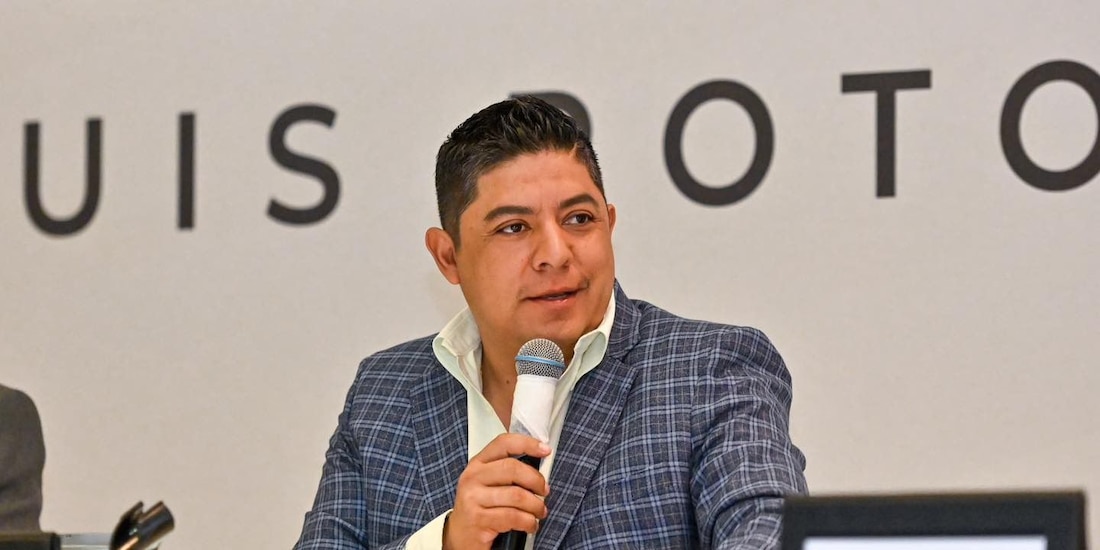 El Gobernador constitucional, Ricardo Gallardo.