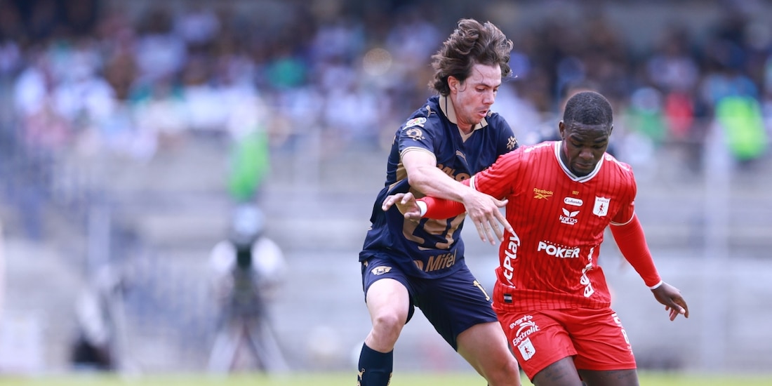 Pumas se enfrentó al América de Cali en partido amistoso