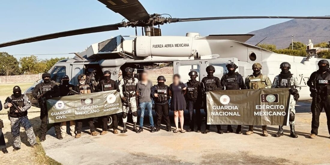 Presentación de detenidos.