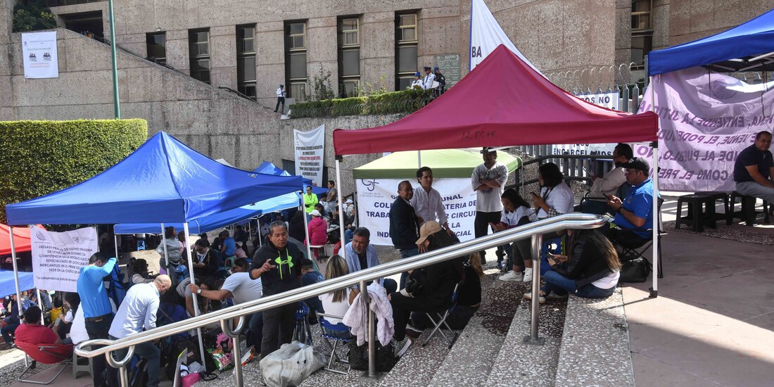 Con votación dividida, Judicatura aprueba el paro de labores en PJ.