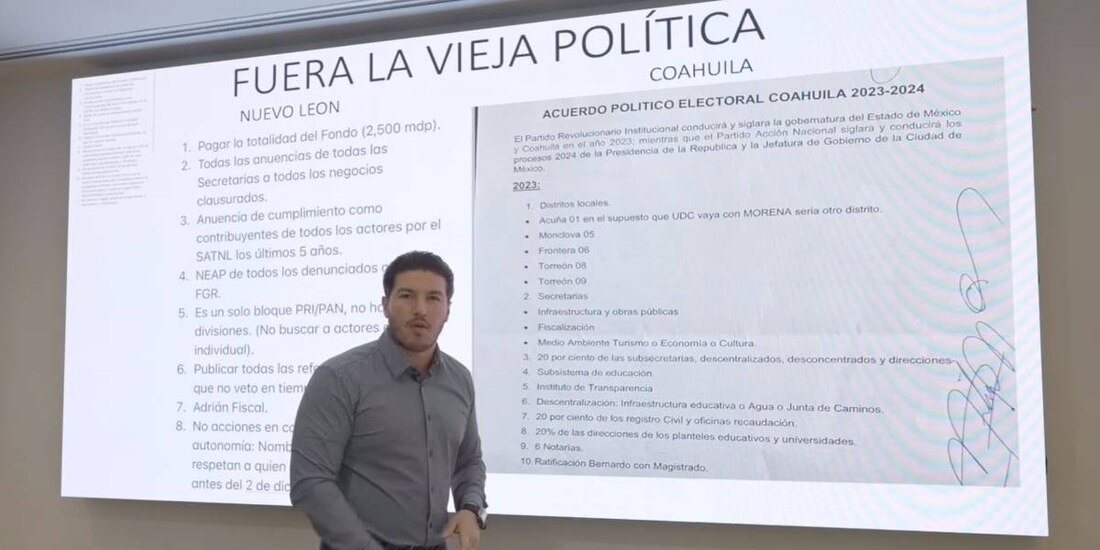 'Saquemos a la vieja política de una vez por todas', pide Samuel García.