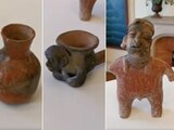 México recupera cuatro piezas arqueológicas en Francia.