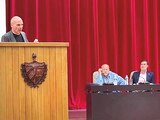 Yanis Varoufakis, durante su visita a Cuba, el lunes pasado.