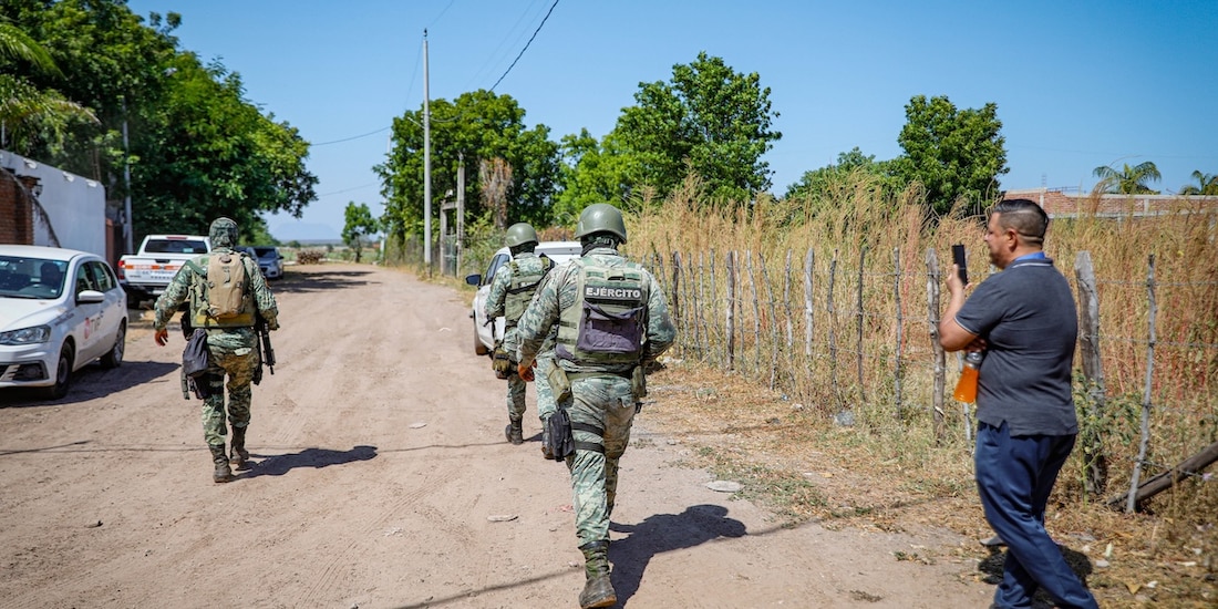 Personal de la Defensa y la Marina, en una fotografía ilustrativa.