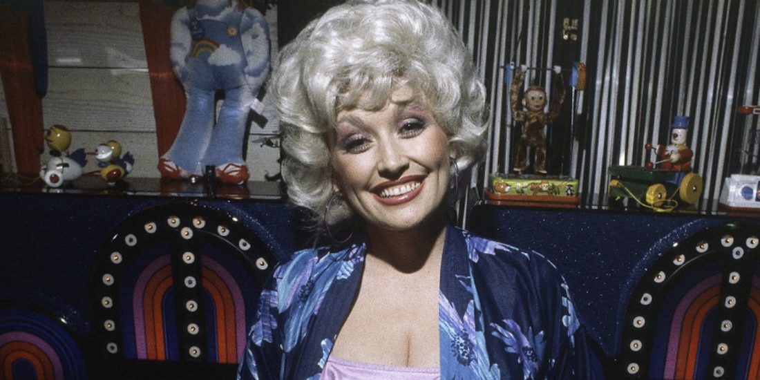 Dolly Parton, cantante, en 1980