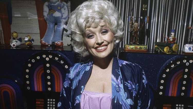 Dolly Parton, cantante, en 1980