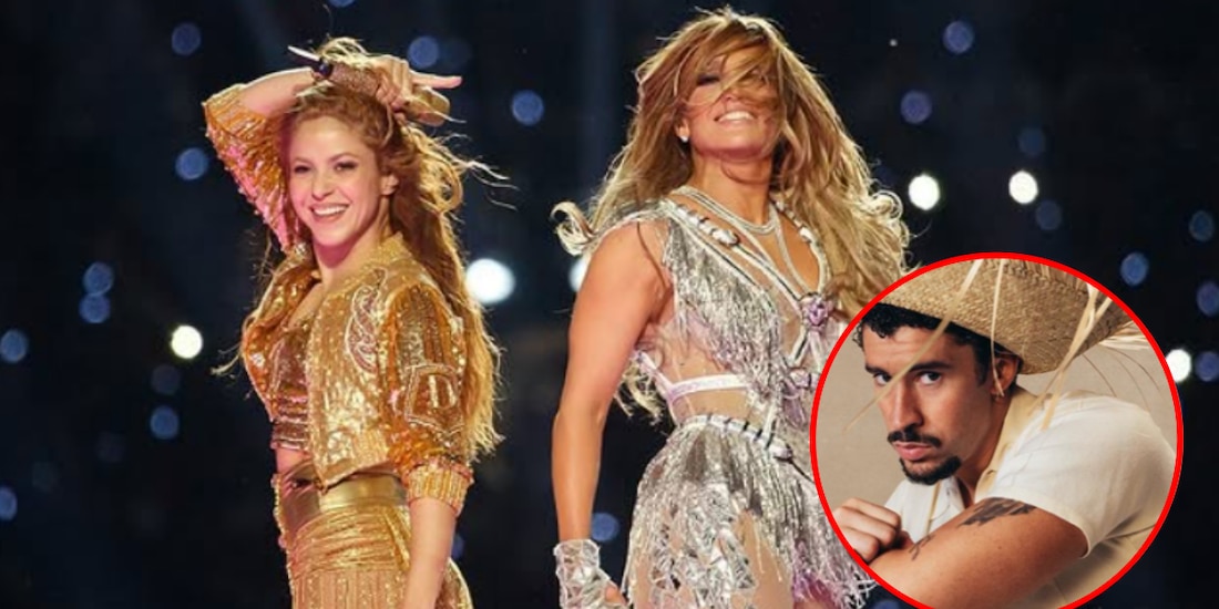 Bad Bunny en el Super Bowl: Así fue su aparición como invitado especial de Shakira y JLo en 2020