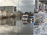 Inundaciones en la alcaldía Iztapalapa, tras intensas lluvias del 23 de junio de 2026.