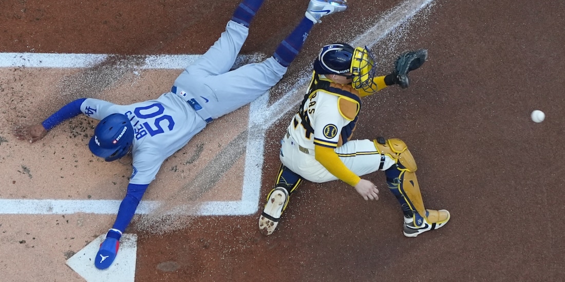Brewers llega con ventaja de 2-0 sobre Dodgers al Juego 3 de la Serie de Campeonato de la Liga Nacional.