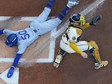 Brewers llega con ventaja de 2-0 sobre Dodgers al Juego 3 de la Serie de Campeonato de la Liga Nacional.