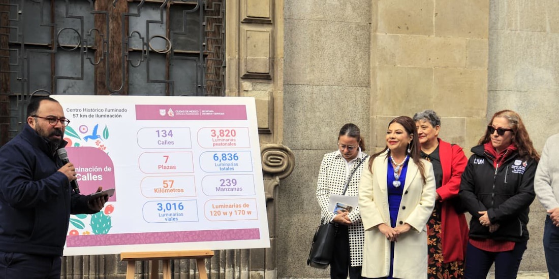 Acto donde estuvo presenta la Jefa de Gobierno.