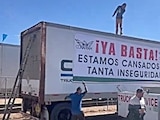 El paro sigue en pie, indicaron líderes transportistas.