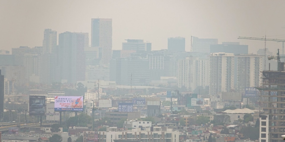 Activan contingencia ambiental por ozono en la Zona Metropolitana del Valle de México.