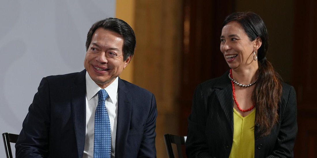 Mario Delgado Carrillo presenta la estrategia de modernización administrativa para el ciclo escolar 2026.