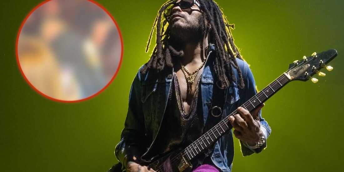 Fan le arranca las rastas a Lenny Kravitz en pleno concierto