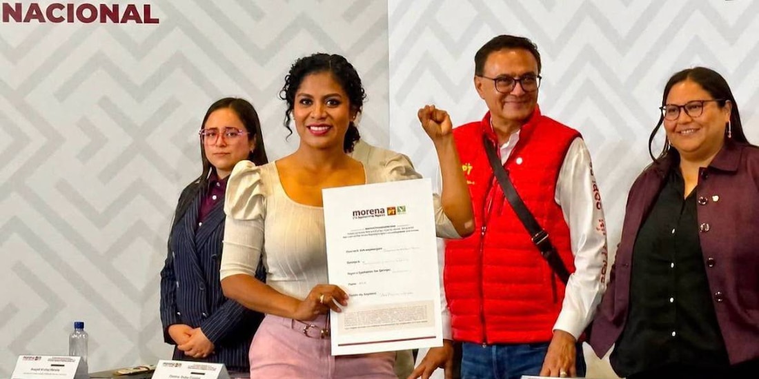 La aspirante a la gubernatura, Montserrat Caballero Ramírez, detalló que la retención de su documento ocurrió durante una entrevista consular formal.